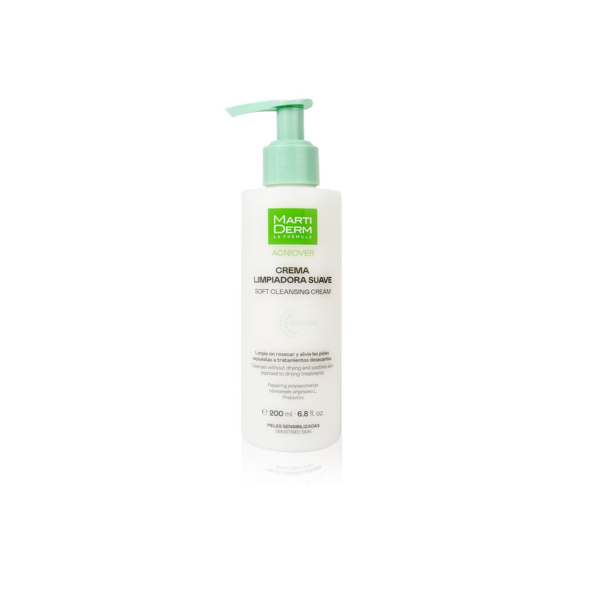 Acniover crema limpiadora suave 200 ml