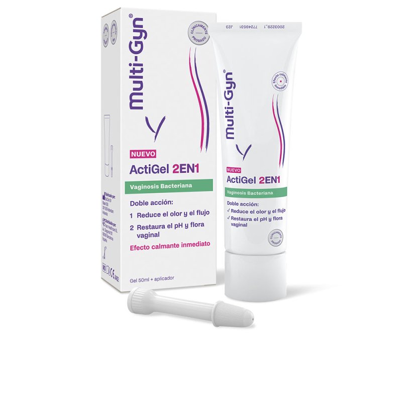 Multi-Gyn Actigel 2 en 1 previene vaginosis bacteriana 50 ml