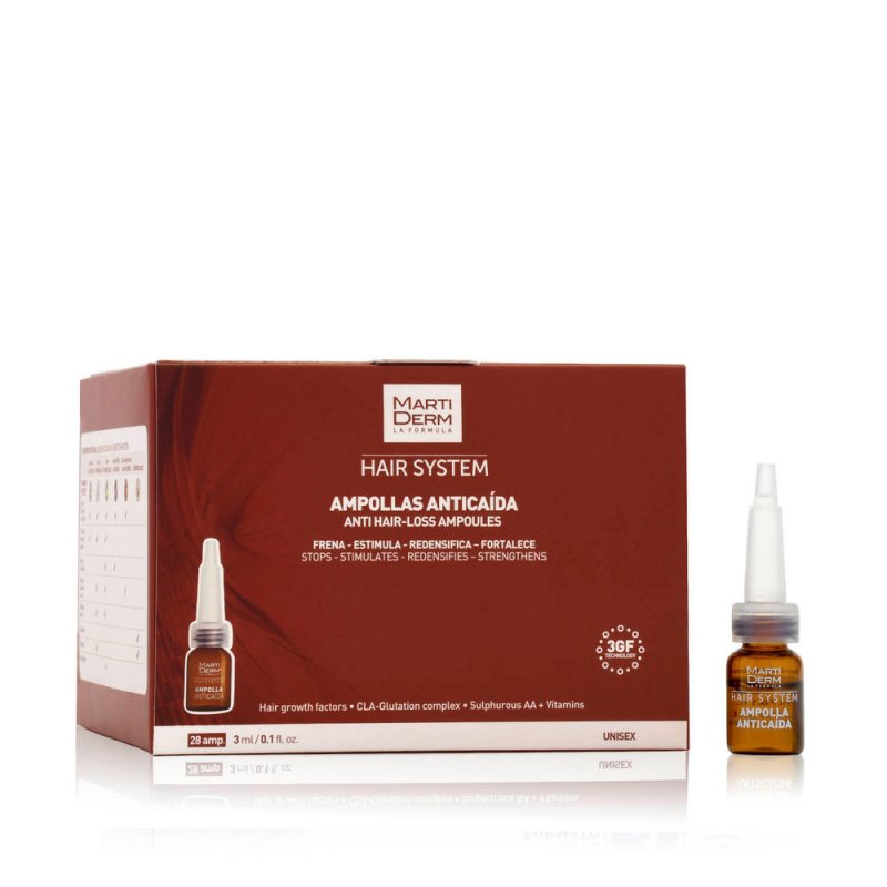 Hair System ampollas anticaída 28 x 3 ml