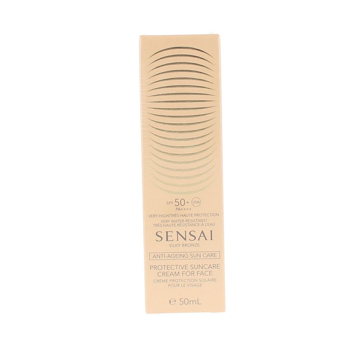 Silky Bronze protective suncare cream for face Spf50+ 50 ml