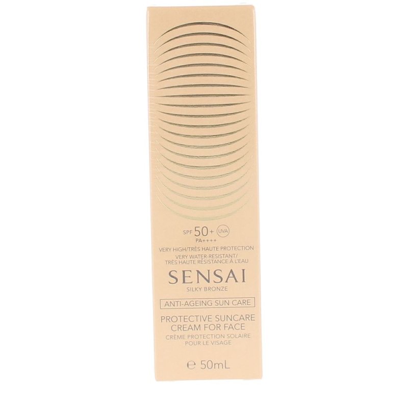 Silky Bronze protective suncare cream for face Spf50+ 50 ml