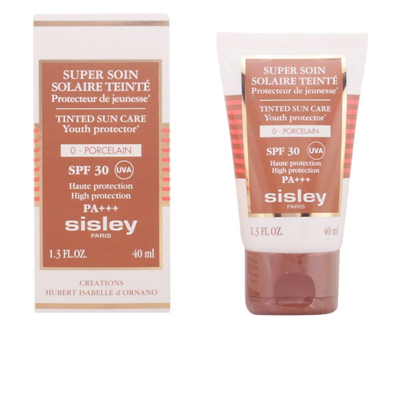Super Soin Solaire visage Spf30 porcelain 40 ml