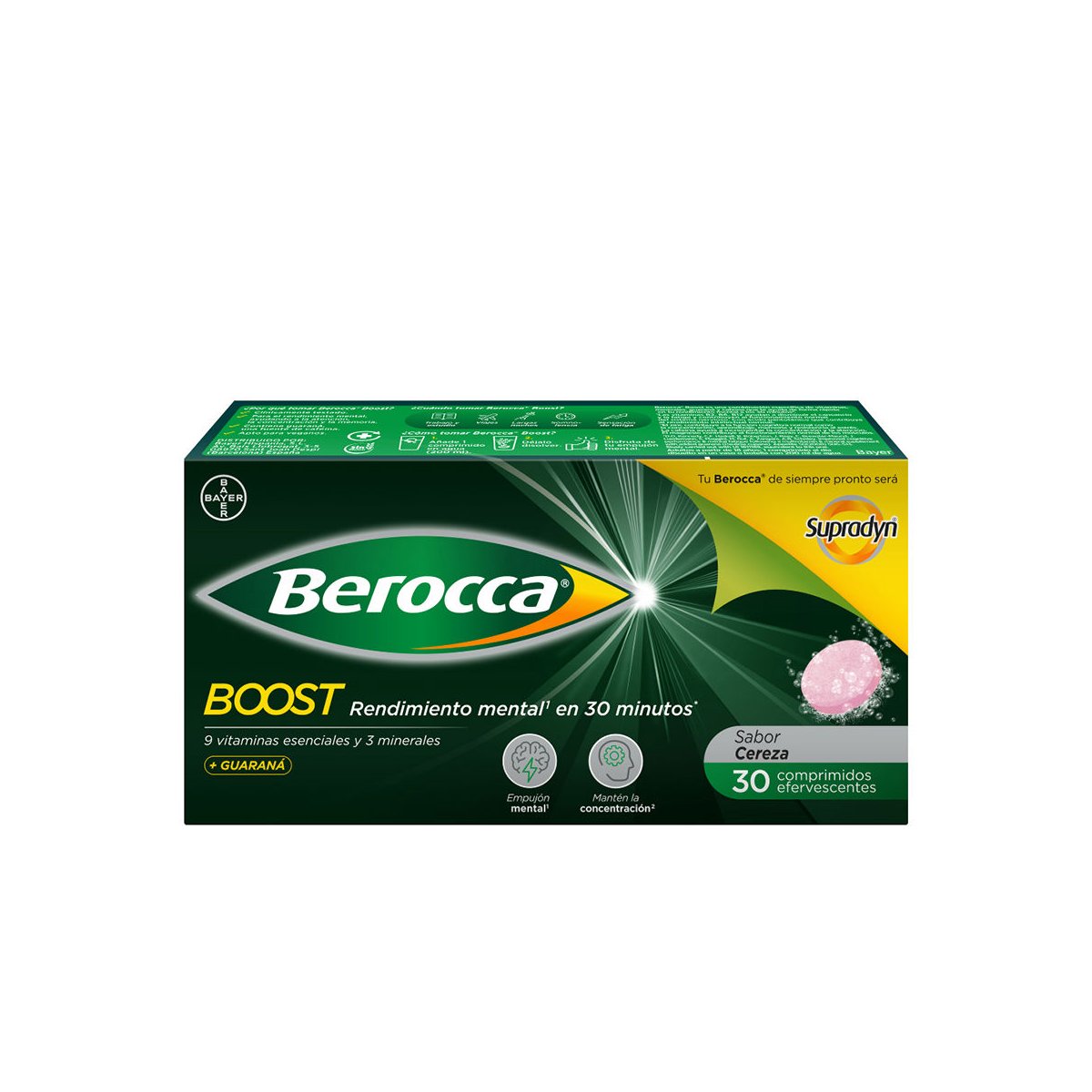 Berocca Boost comprimidos efervescentes