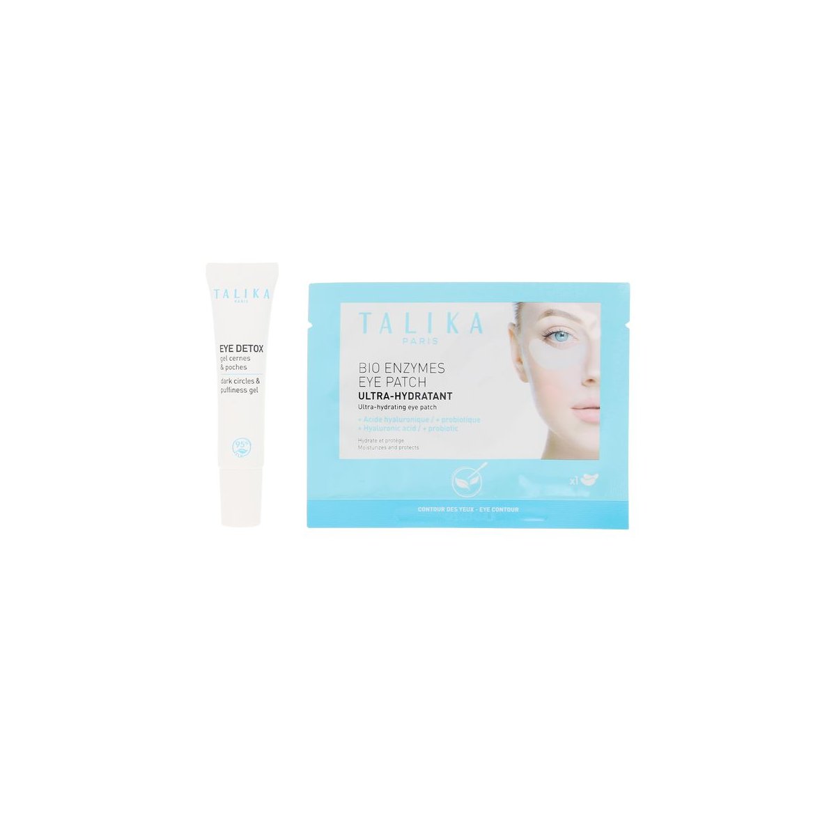 Eye Detox + Bio Enzymes Eye Patch Estuche 2 pz