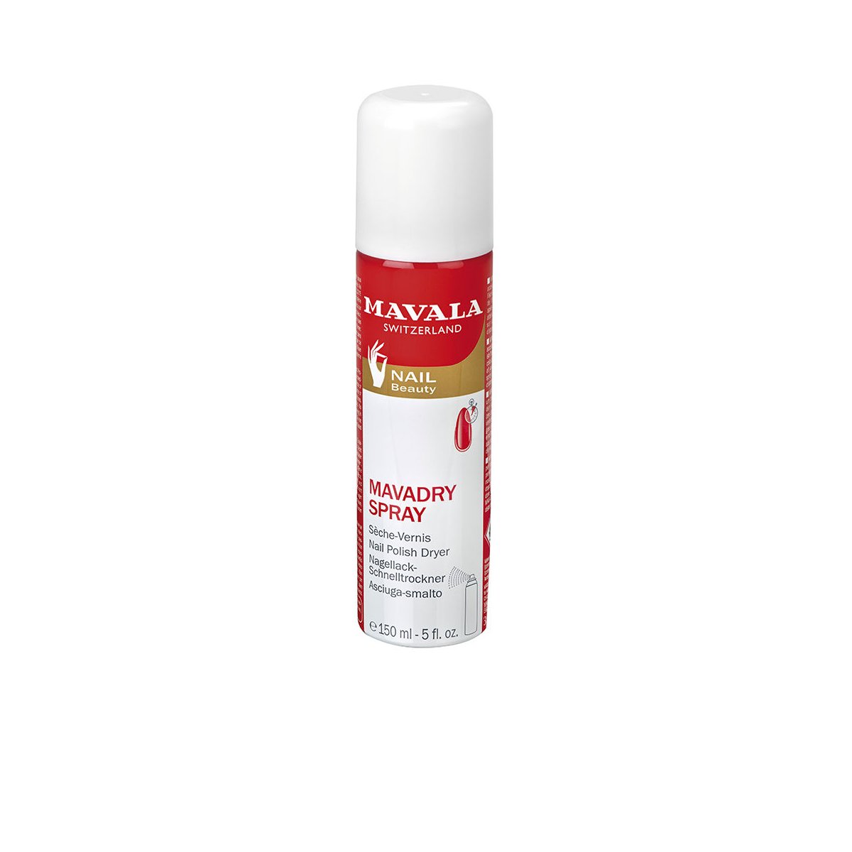 Mavadry seca en segundos el esmalte de uñas spray 150 ml