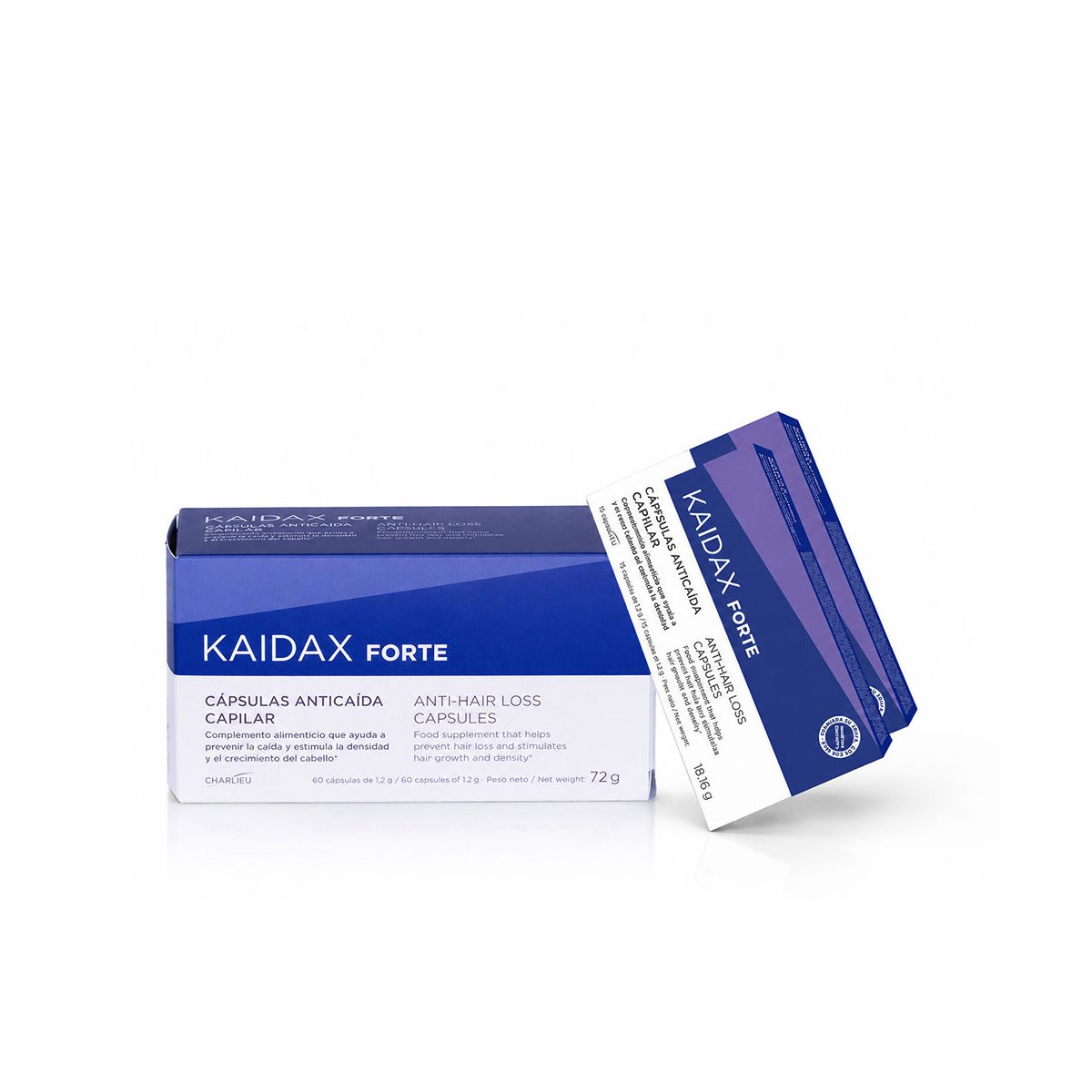 Kaidax Forte Tratamiento Anticaída Loción Estuche 2 pz