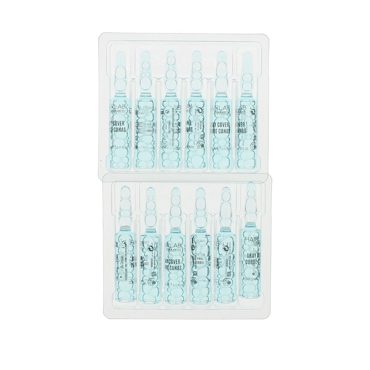Gray Cover vials 12 x 5 ml