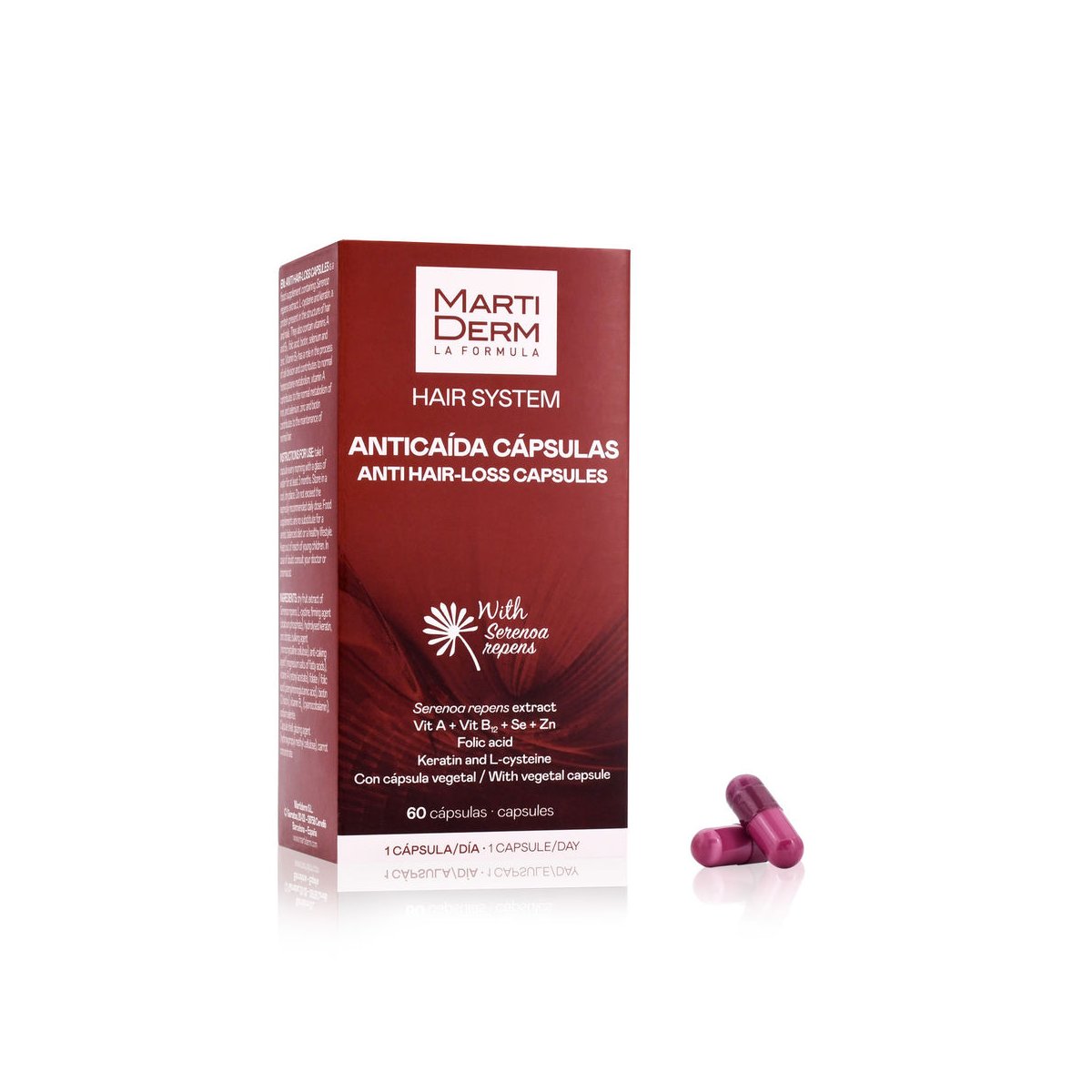 Hair System cápsulas anticaída 60 u