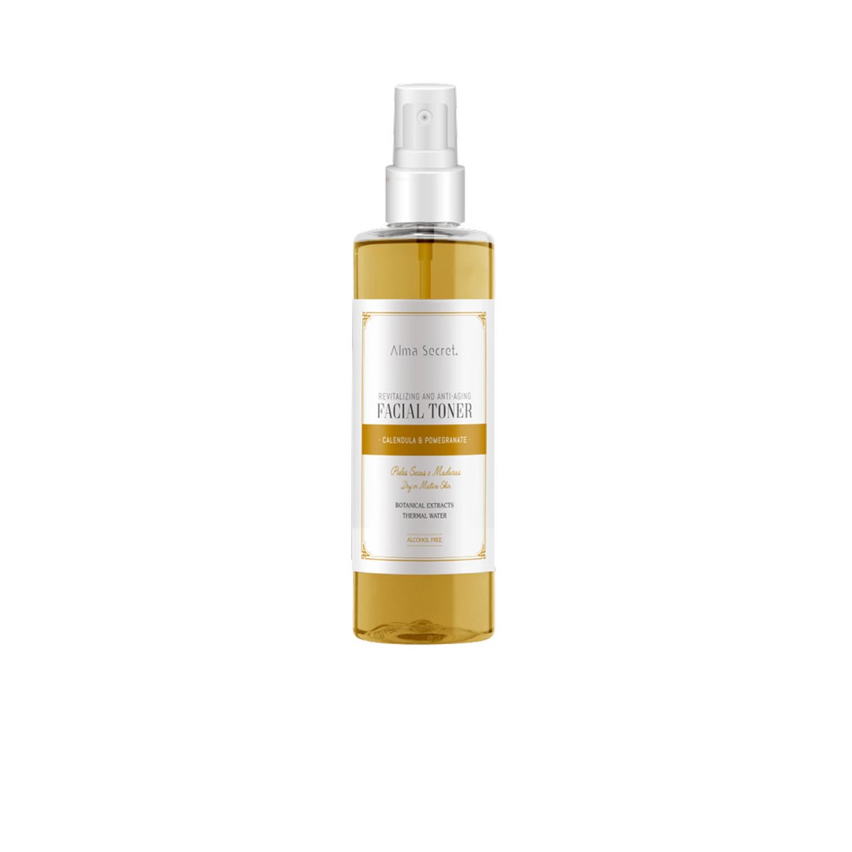 Facial Toner revitalizante y antiedad con caléndula & granada 200 ml