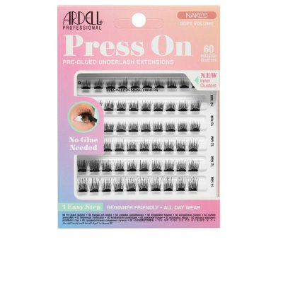 Ardell Press On pre-glued underlash extensions naked soft volume