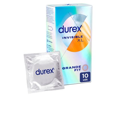 Invisible XL ultra fino preservativos 10 u