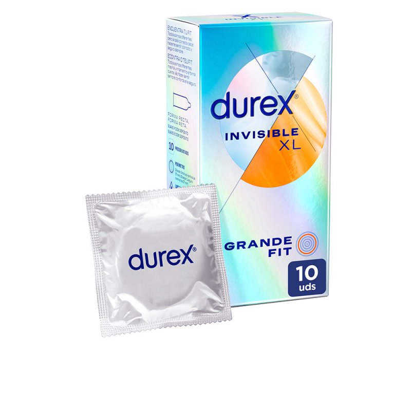 Invisible XL ultra fino preservativos 10 u