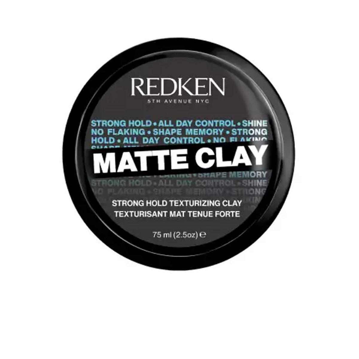 Matte Clay strong hold texturizing clay 75 ml