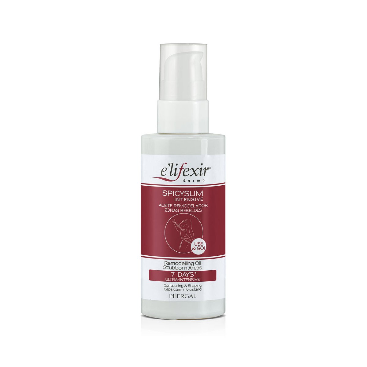 Spicyslim aceite quemagrasas zonas rebeldes 100 ml