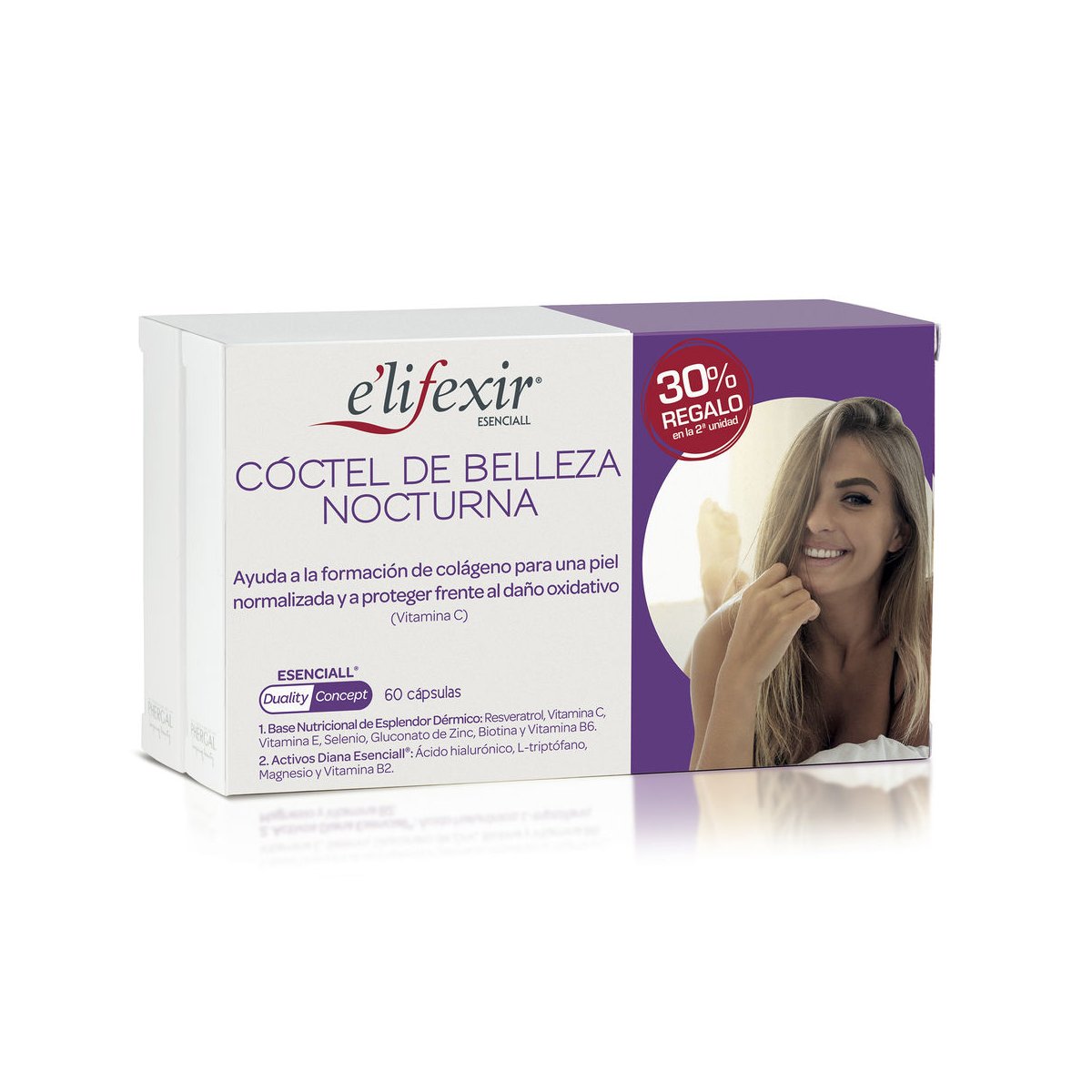 Esenciall cóctel belleza nocturna cápsulas 60 u