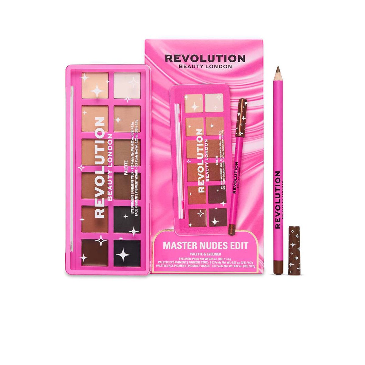 The Master Nudes Edit Estuche 2 pz
