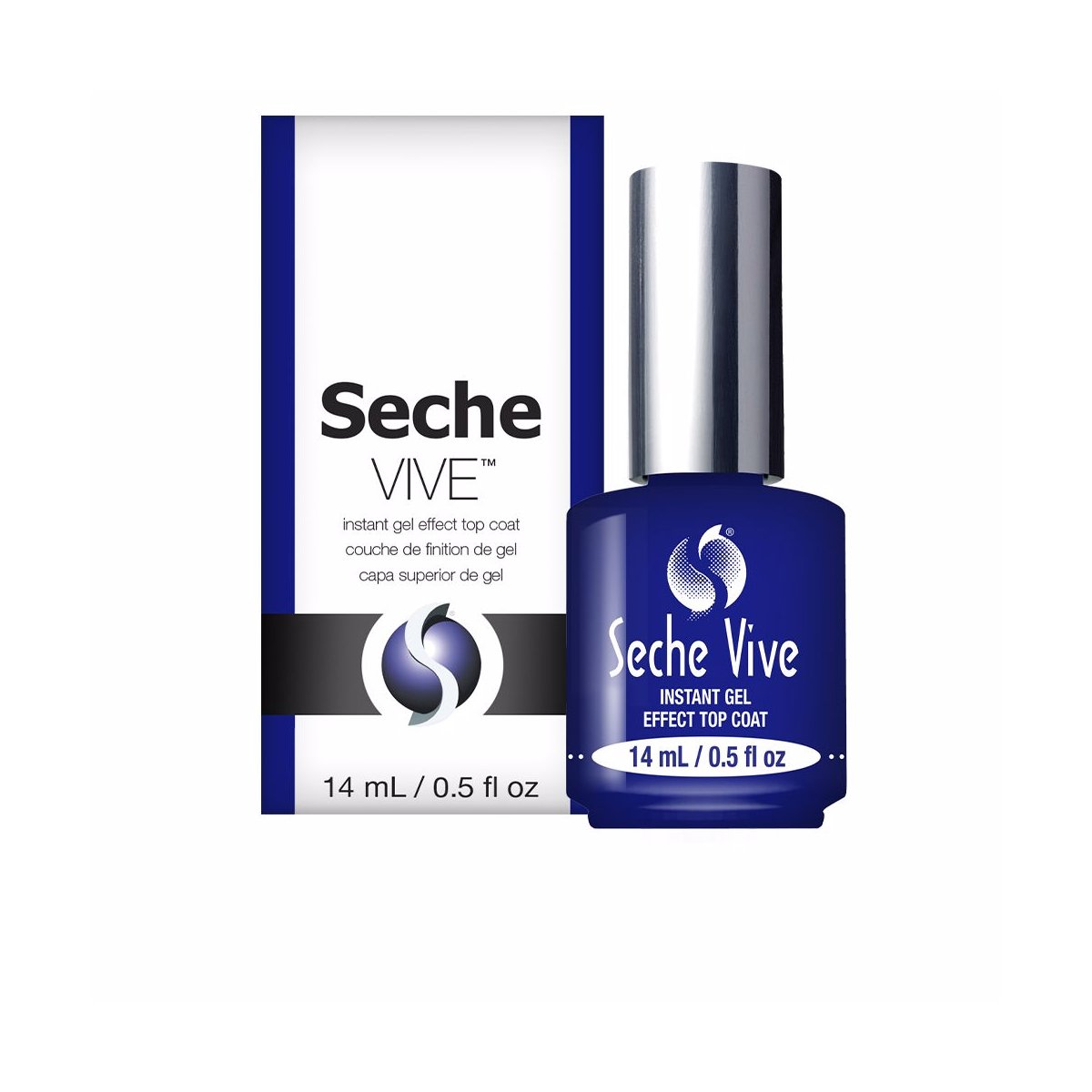 Seche Vive instant gel effect top coat 14 ml