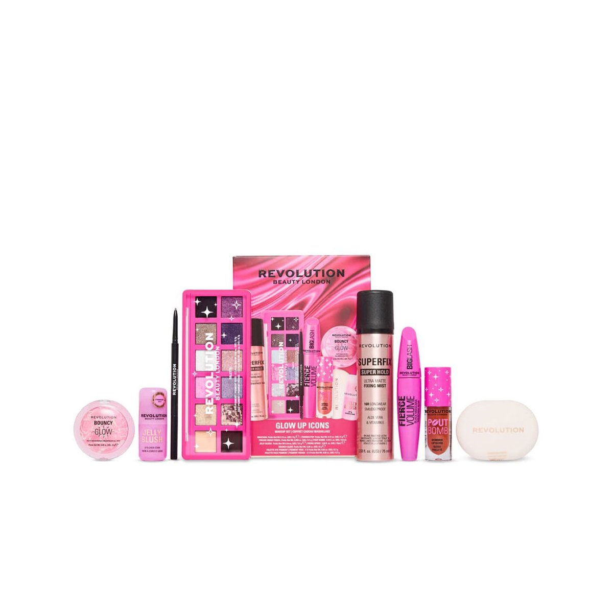Glow Up Icons Estuche 8 pz