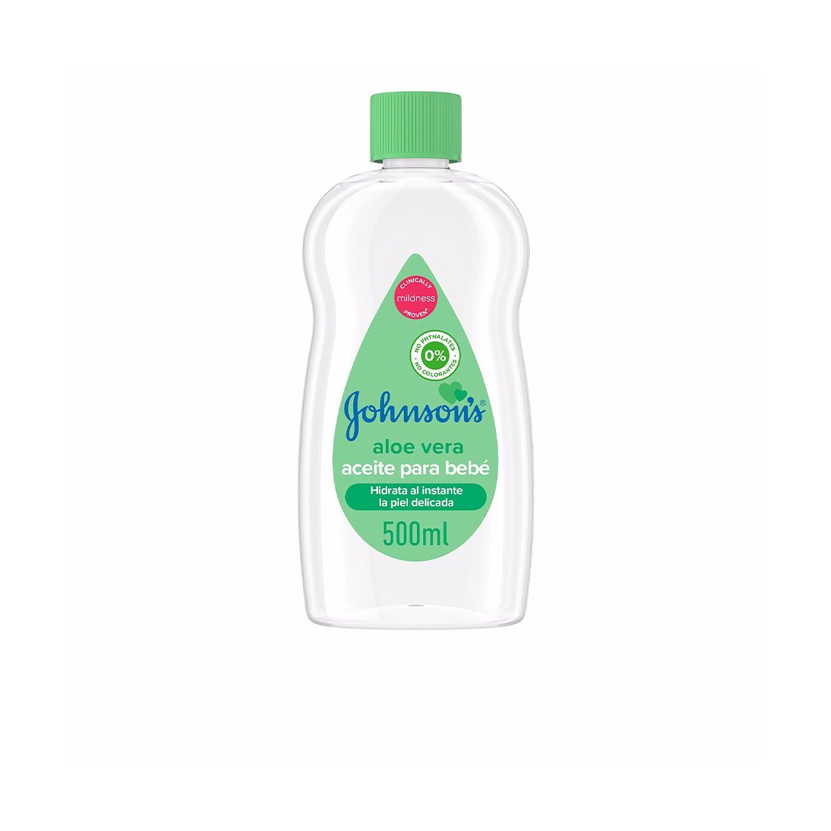 Baby aceite aloe vera 500 ml
