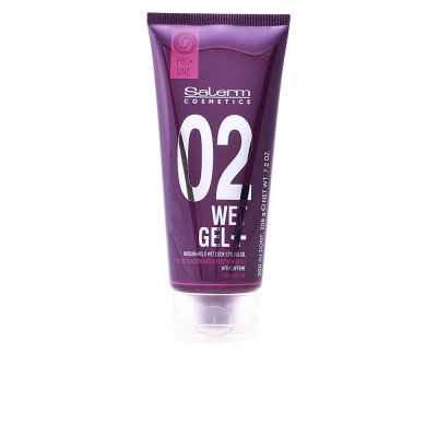 Wet Gel+ medium hold wet look styling gel 200 ml