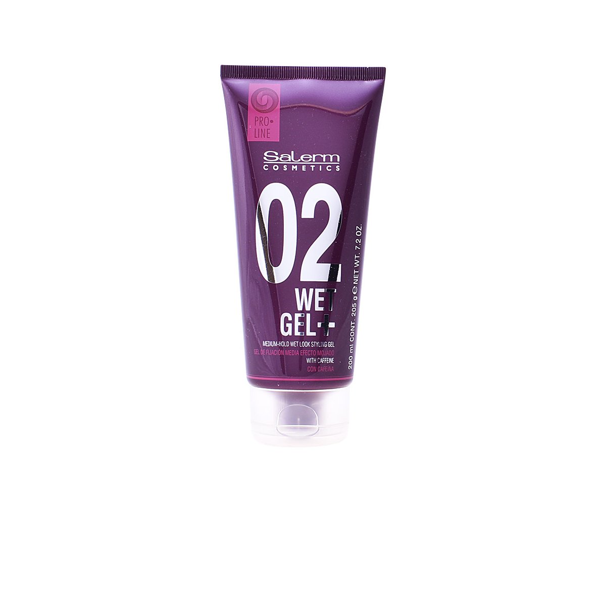 Wet Gel+ medium hold wet look styling gel 200 ml