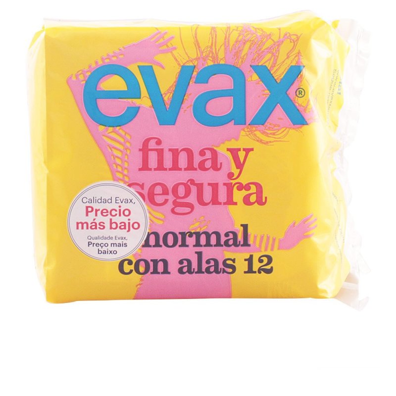 Evax Fina&segura compresas alas normal 12 u