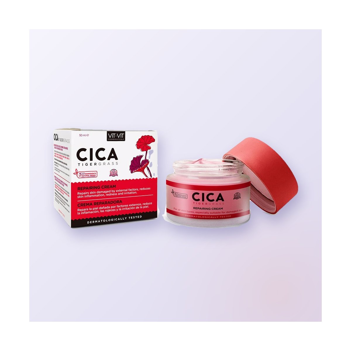 Vit Vit Cosmeceuticals Cica Tigergrass repairing cream 50 ml
