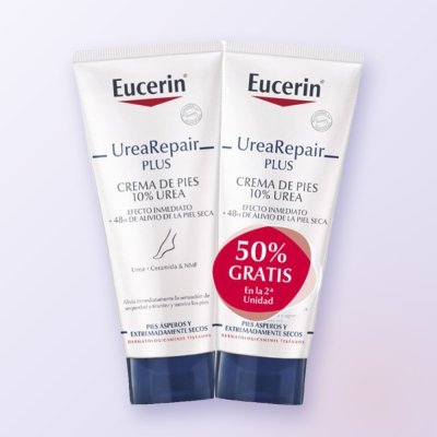 Urearepair Plus Crema Pies 10% Urea Lote 2 x 100 ml