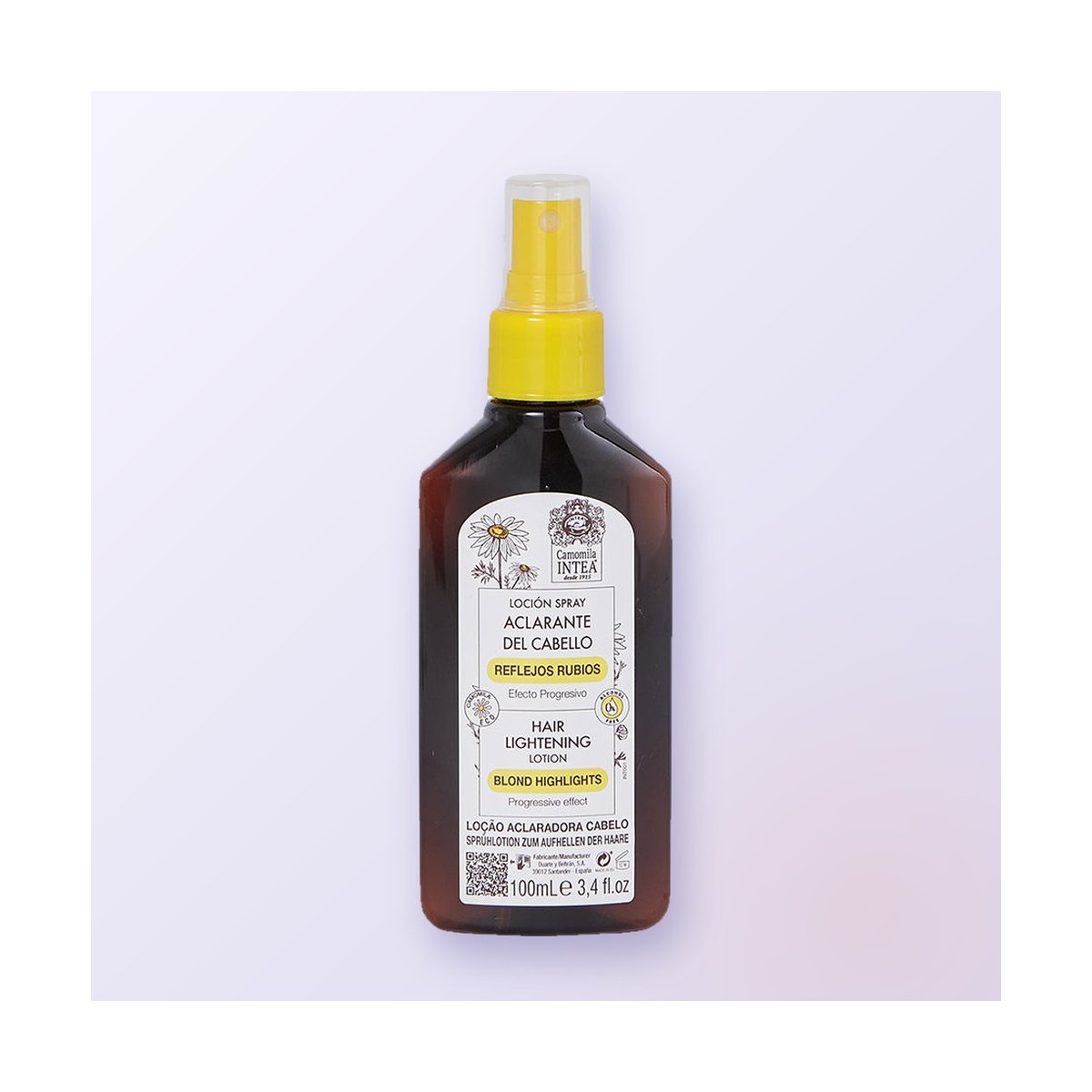 Camomila loción cabello reflejos rubios 100 ml
