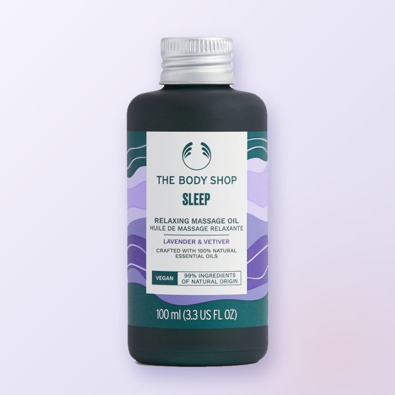 Sleep aceite de masaje lavanda & vetiver 100 ml