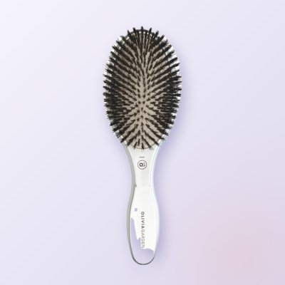 Expert Care Oval Boar&Nylon Bristles Silver 1 u