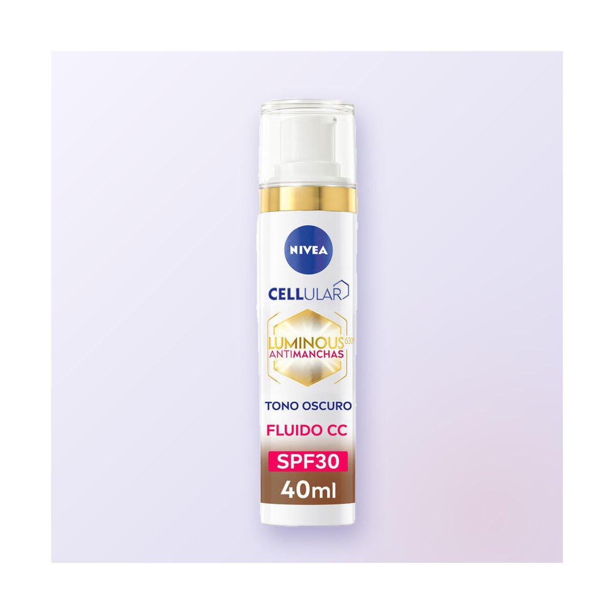 Luminous 630 Antimanchas fluido con color Spf30 tono oscuro 40 ml