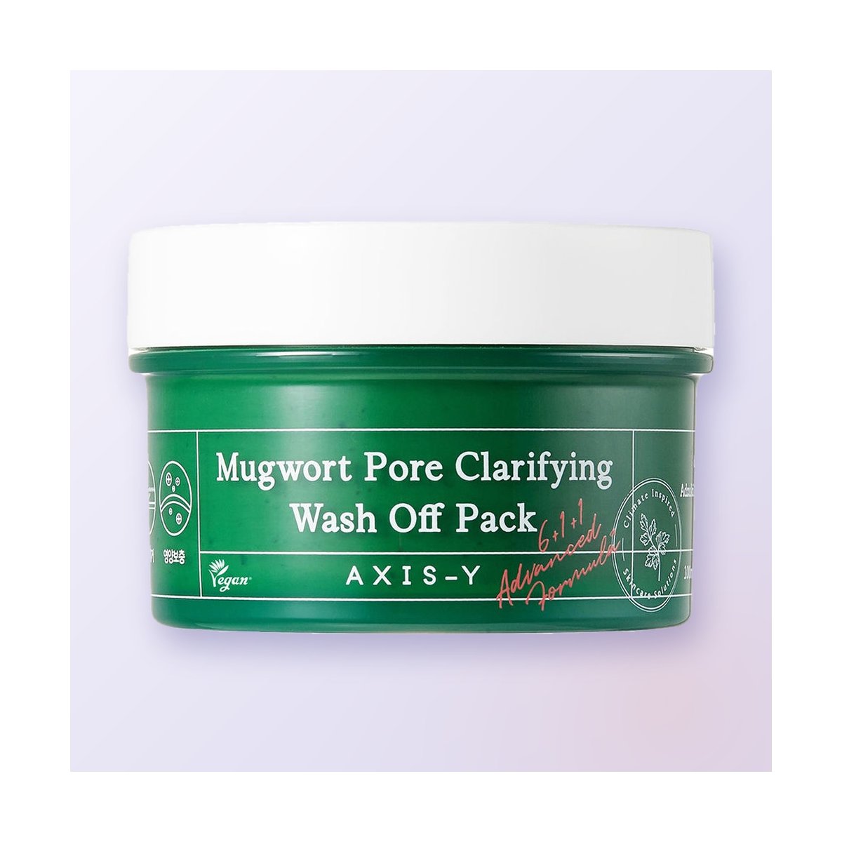 Mugwort Pore Clarifying mascarilla exfoliante cremosa 160 ml