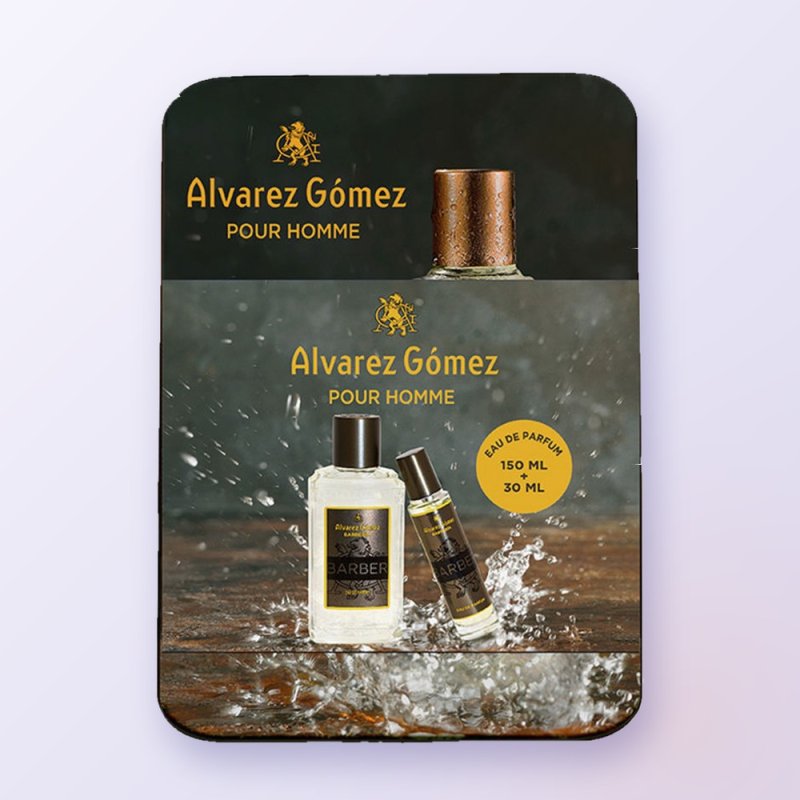 Barberia Ag Estuche 2 pz