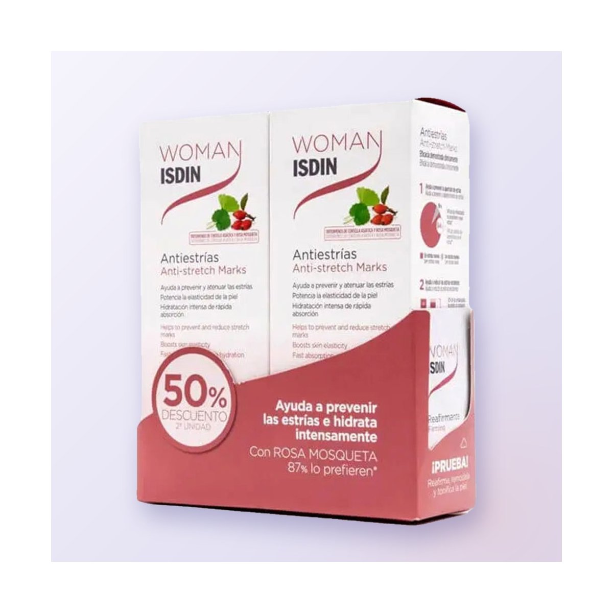 Woman crema antiestrías duo 2 x 250 ml