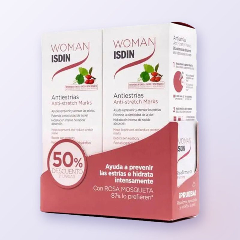 Woman crema antiestrías duo 2 x 250 ml