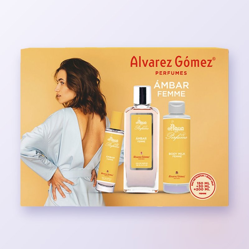 Ámbar Femme Estuche 3 pz