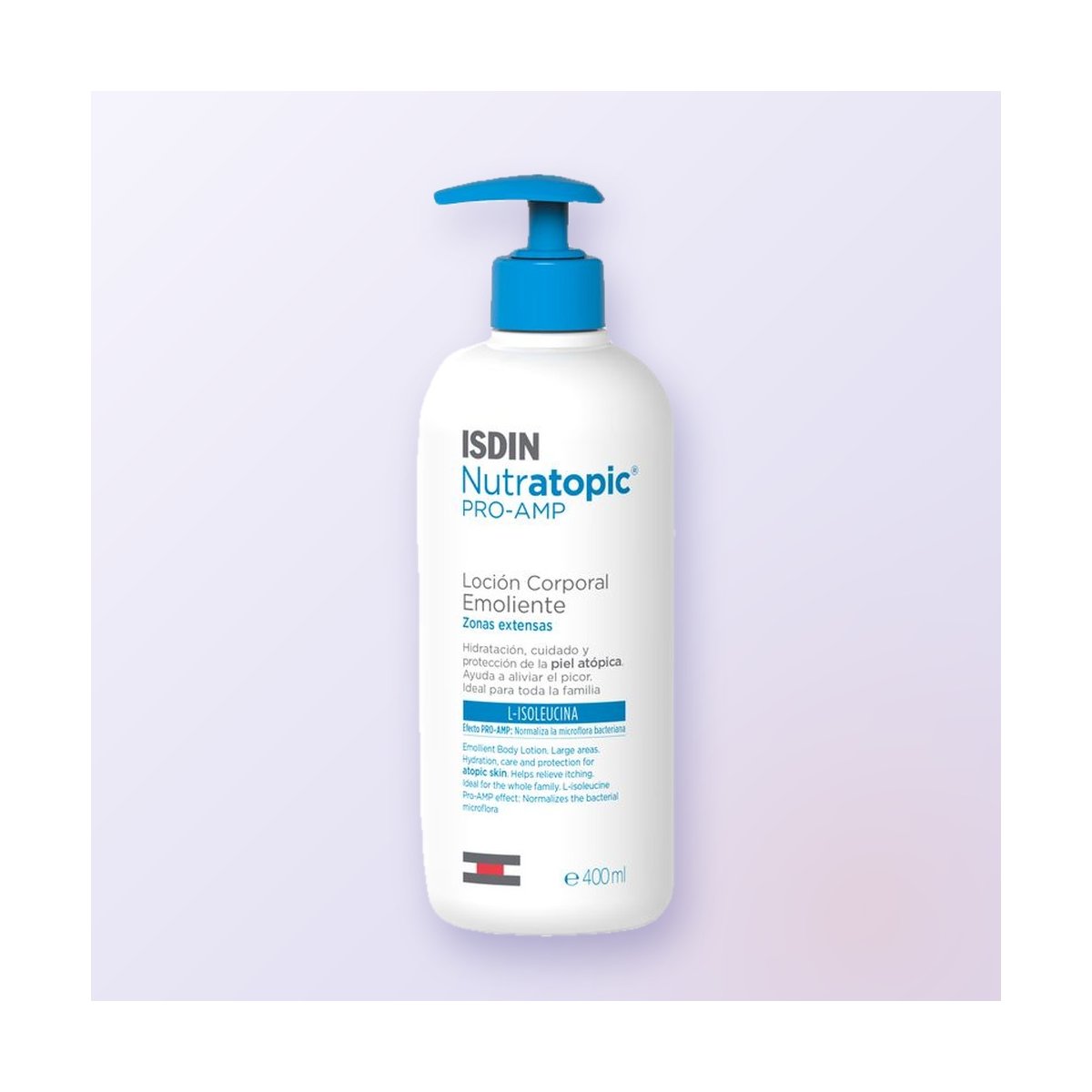 Nutratopic Pro-Amp loción emoliente piel atópica 400 ml