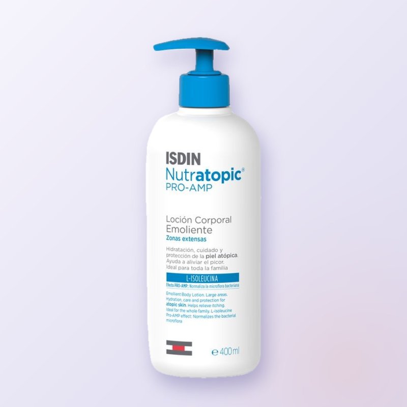 Nutratopic Pro-Amp loción emoliente piel atópica 400 ml
