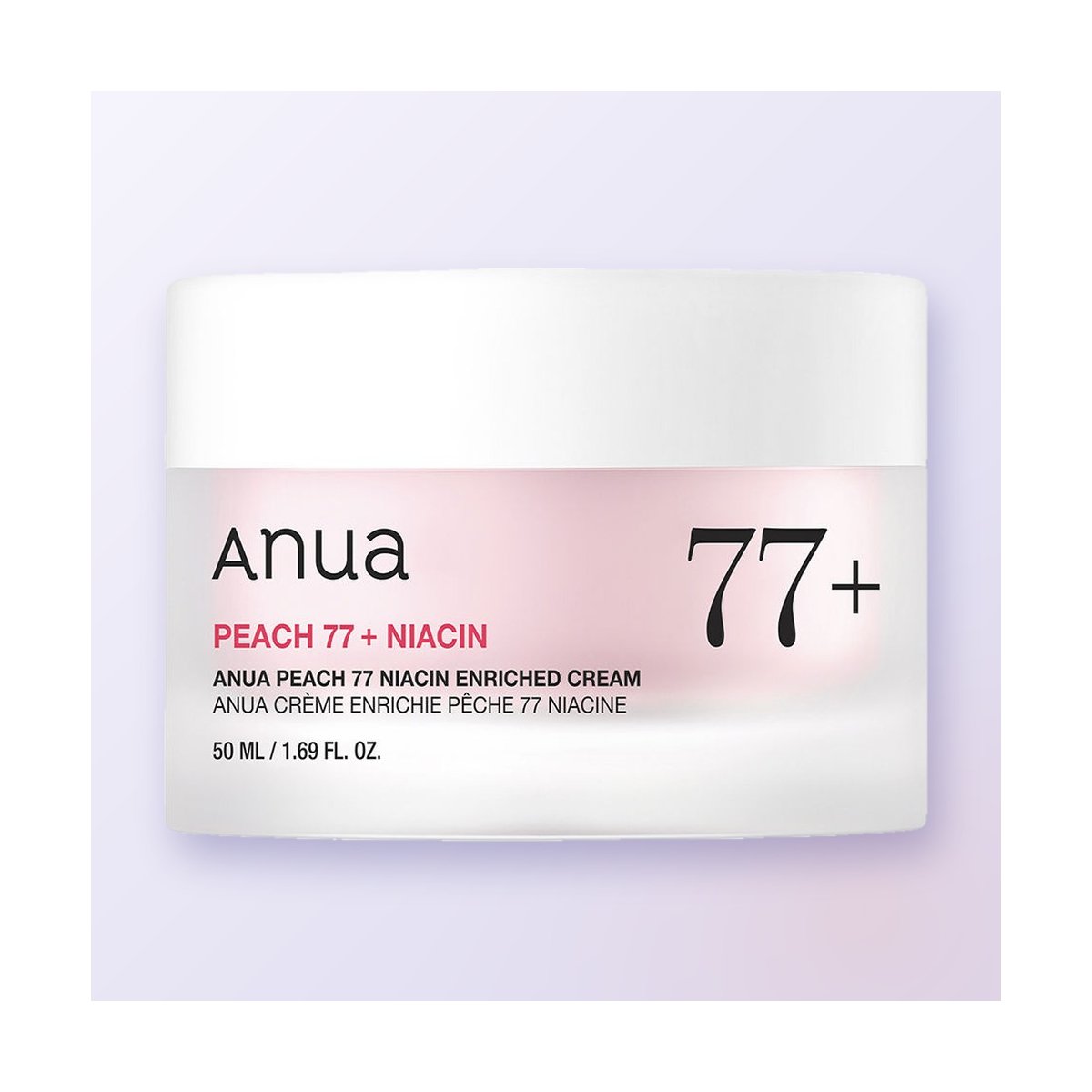 Peach 77% niacin enriched cream 50 ml
