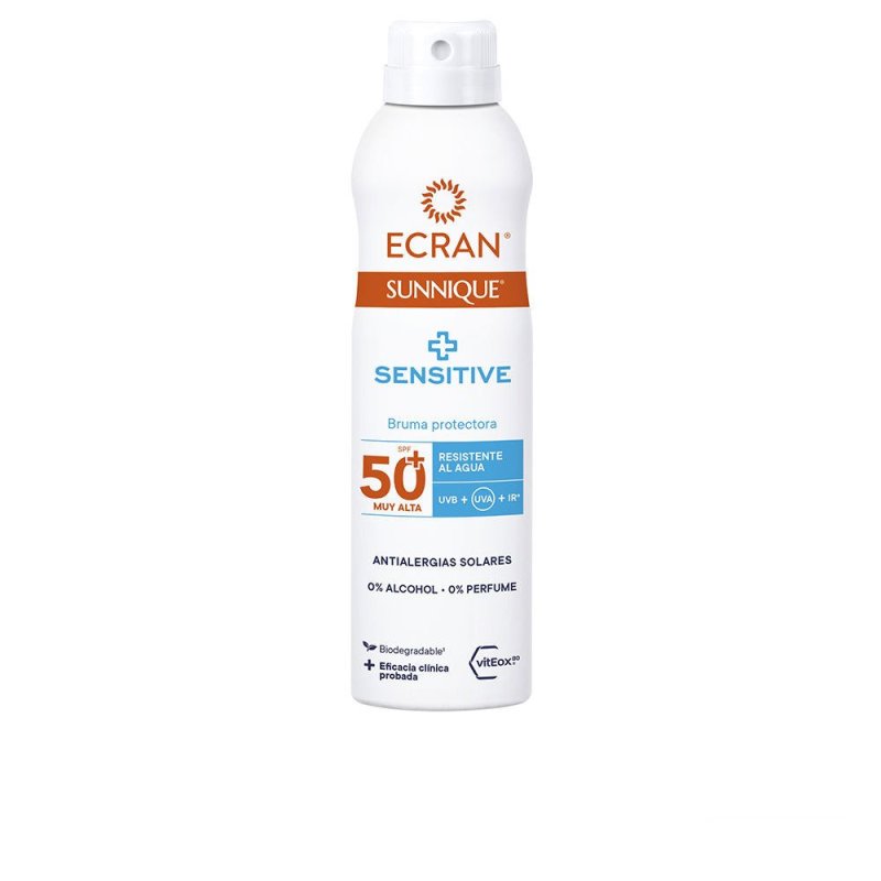 Ecran Sunnique Sensitive bruma protectora Spf50+ 250 ml