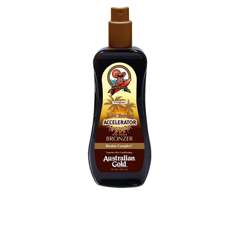 Accelerator with bronzer spray gel 237 ml