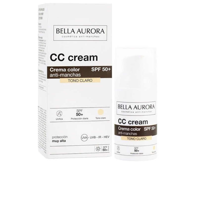 CC Cream anti-manchas Spf50+ tono claro
