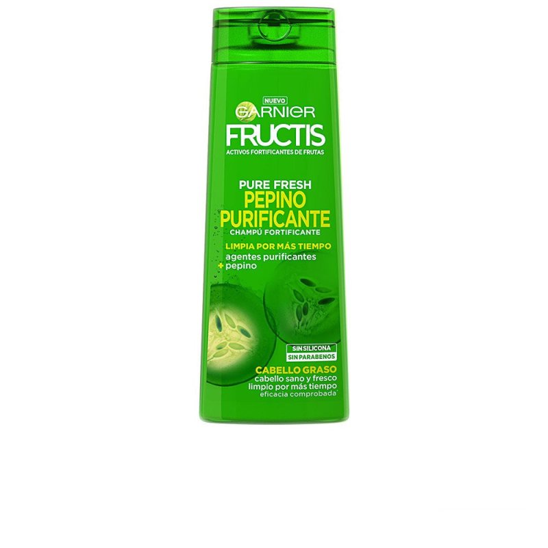 Fructis Pure Fresh pepino purificante champú 360 ml