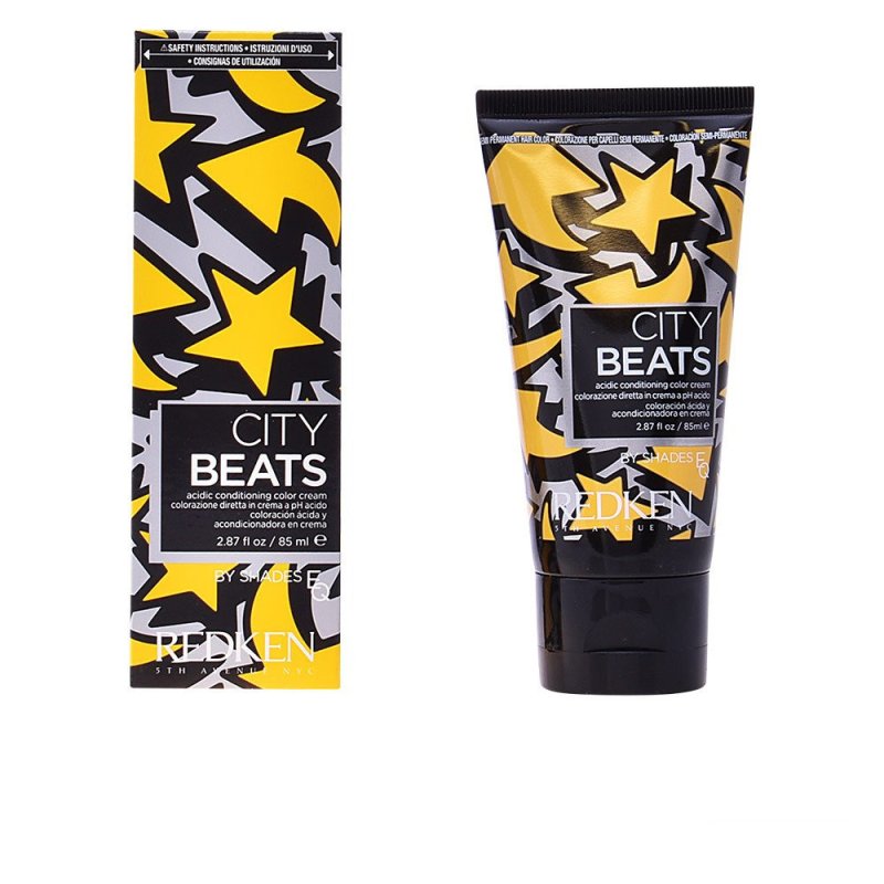 City Beats acidic conditioning color cream yellow cab 85 ml