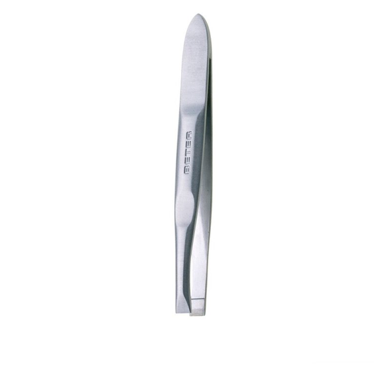 Pinza depilar punta recta inoxidable 6,5 cm 1 u