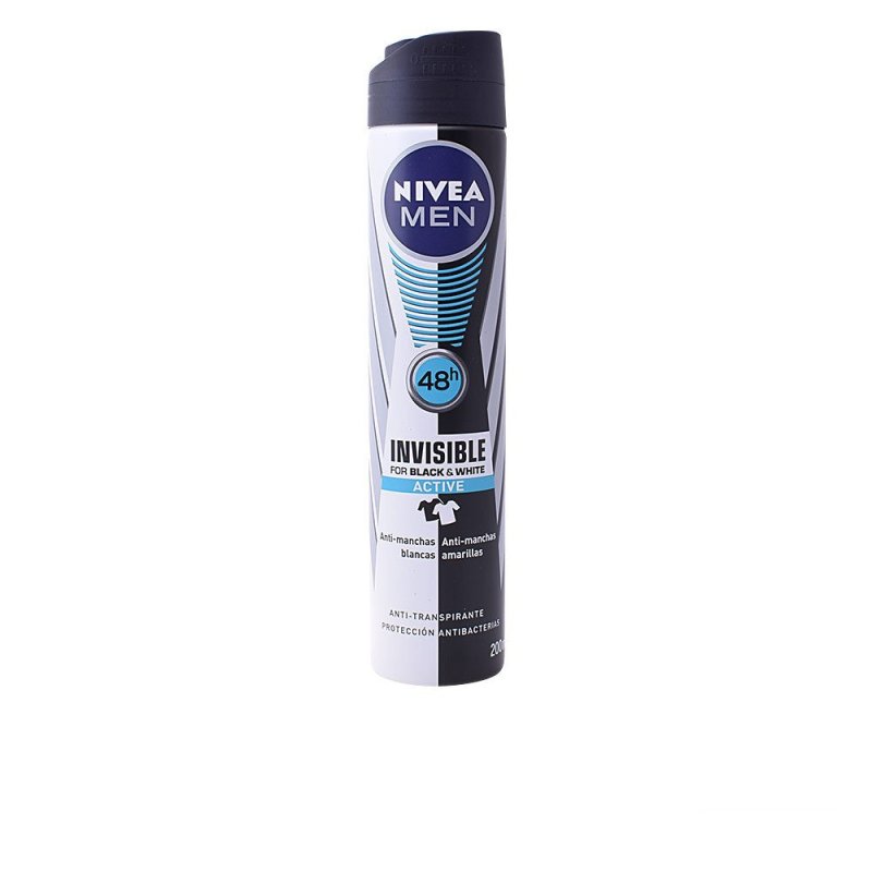 Men Black & White Active desodorante vaporizador 200 ml