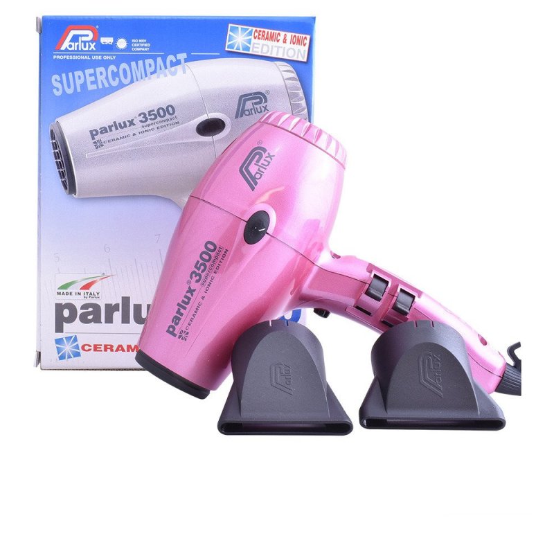 Parlux 3500 Supercompact secador pink 1 u