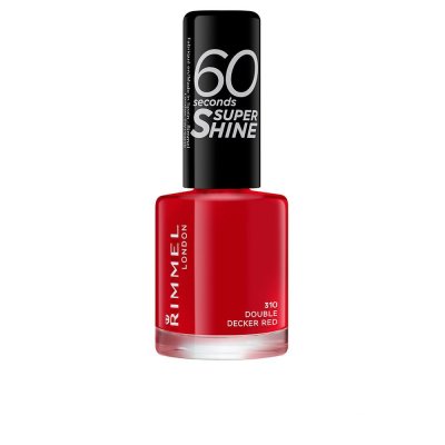 60 Seconds Super Shine esmalte de uñas 310-double decker red 8 ml
