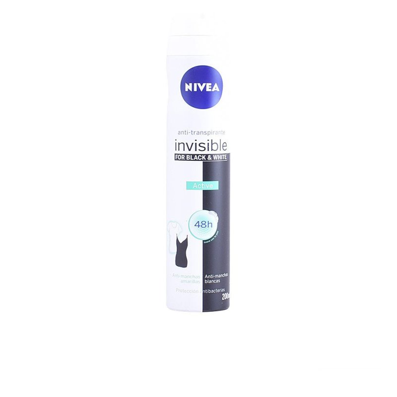 Black & White Invisible Active desodorante vaporizador 200 ml